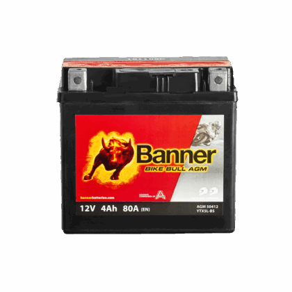 Banner Motorrad Batterie AGM 504 12