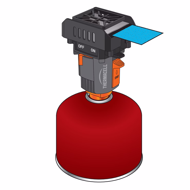 Backpacker MR-BP mit Gas