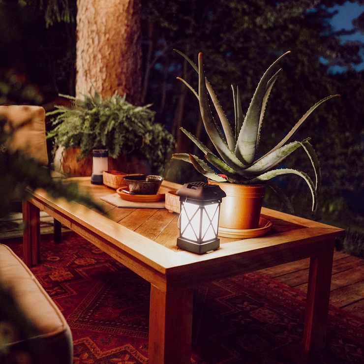 Terrassenlaterne MR-9W mit Licht